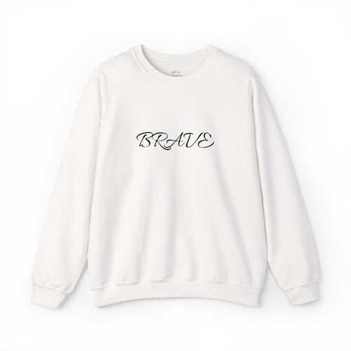 Brave Script Crewneck Sweatshirt