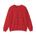 Iced Coffee & Spite Crewneck Sweatshirt - Minimal Café Graphic Sweater