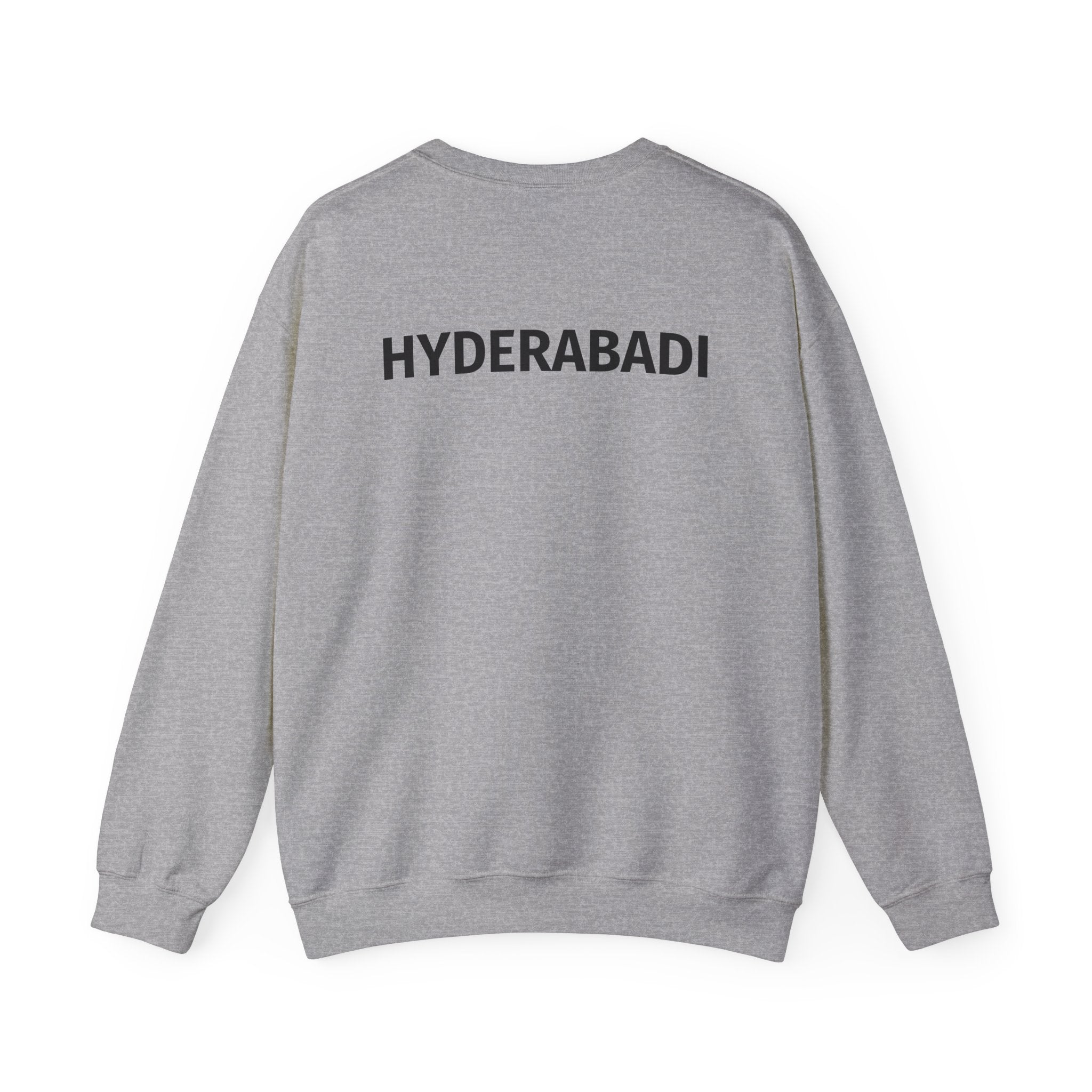 Hyderabadi Crewneck Sweatshirt – 'Arey Ja Bhai Ja' Bold Script