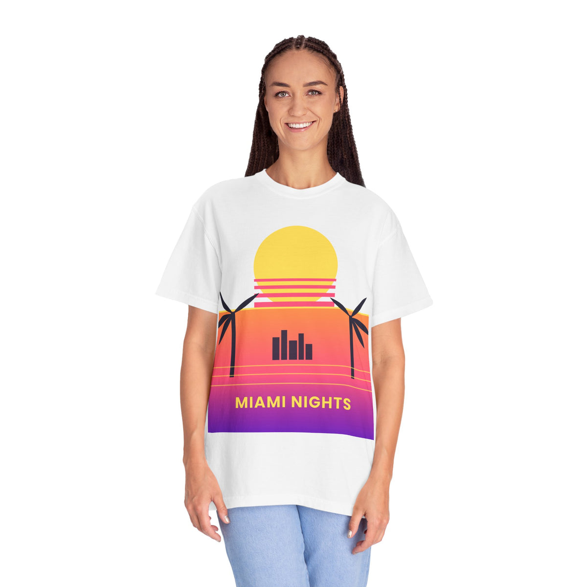 Miami Nights Sunset T-Shirt