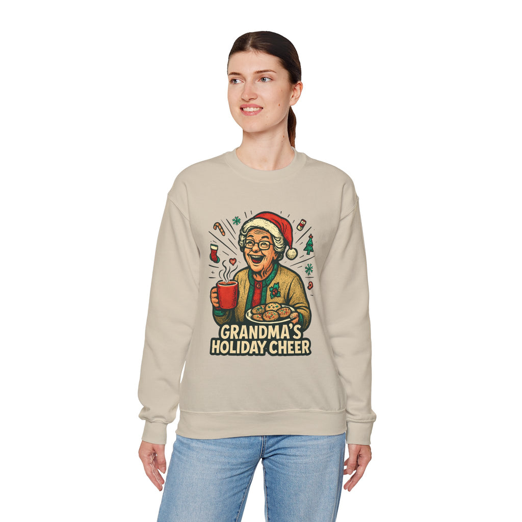 Grandma's Holiday Cheer Crewneck Sweatshirt
