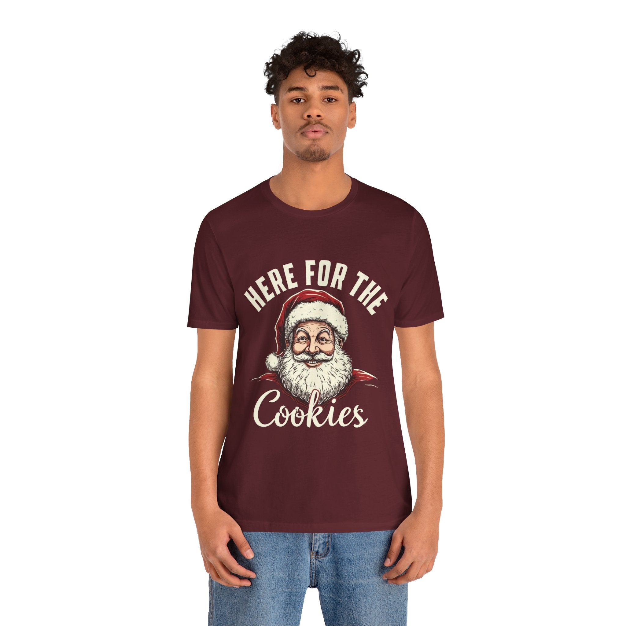 Santa Here for the Cookies Tee