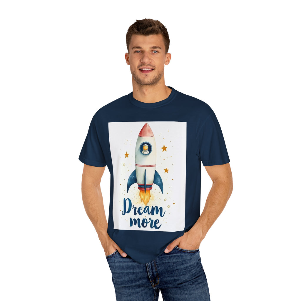 Dream More Unisex T-Shirt - Positive Vibes & Progress Motivational Tee