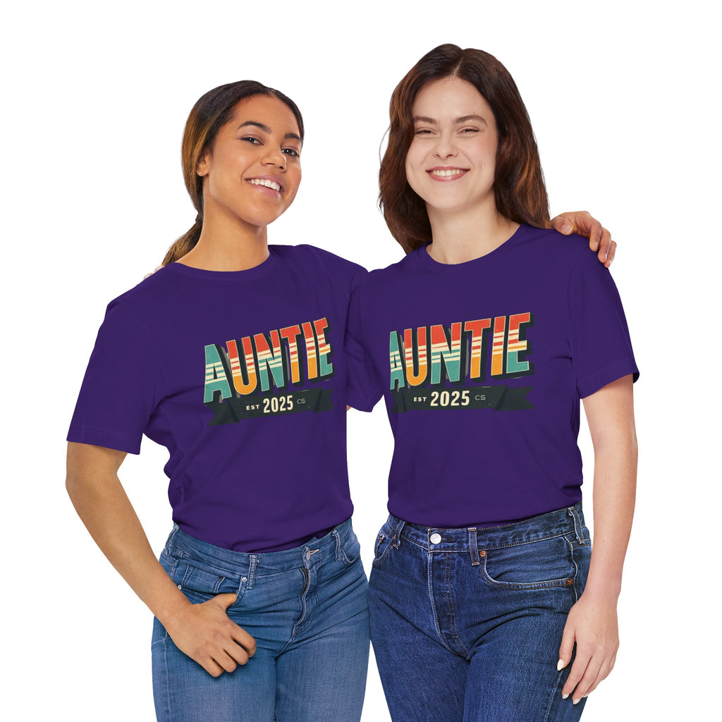 Auntie Established 2025 T-Shirt