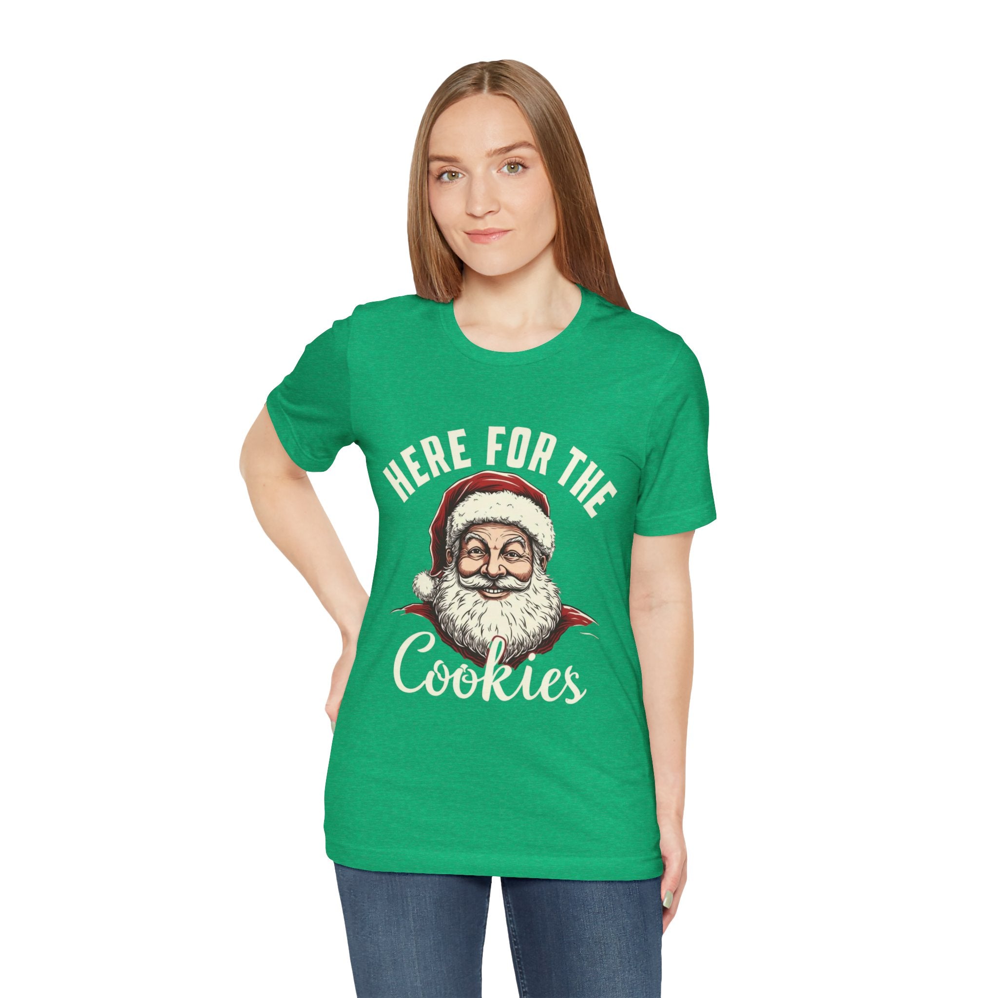 Santa Here for the Cookies Tee
