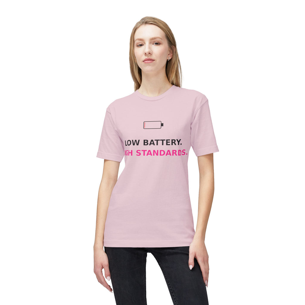 Low Battery, High Standards T-Shirt