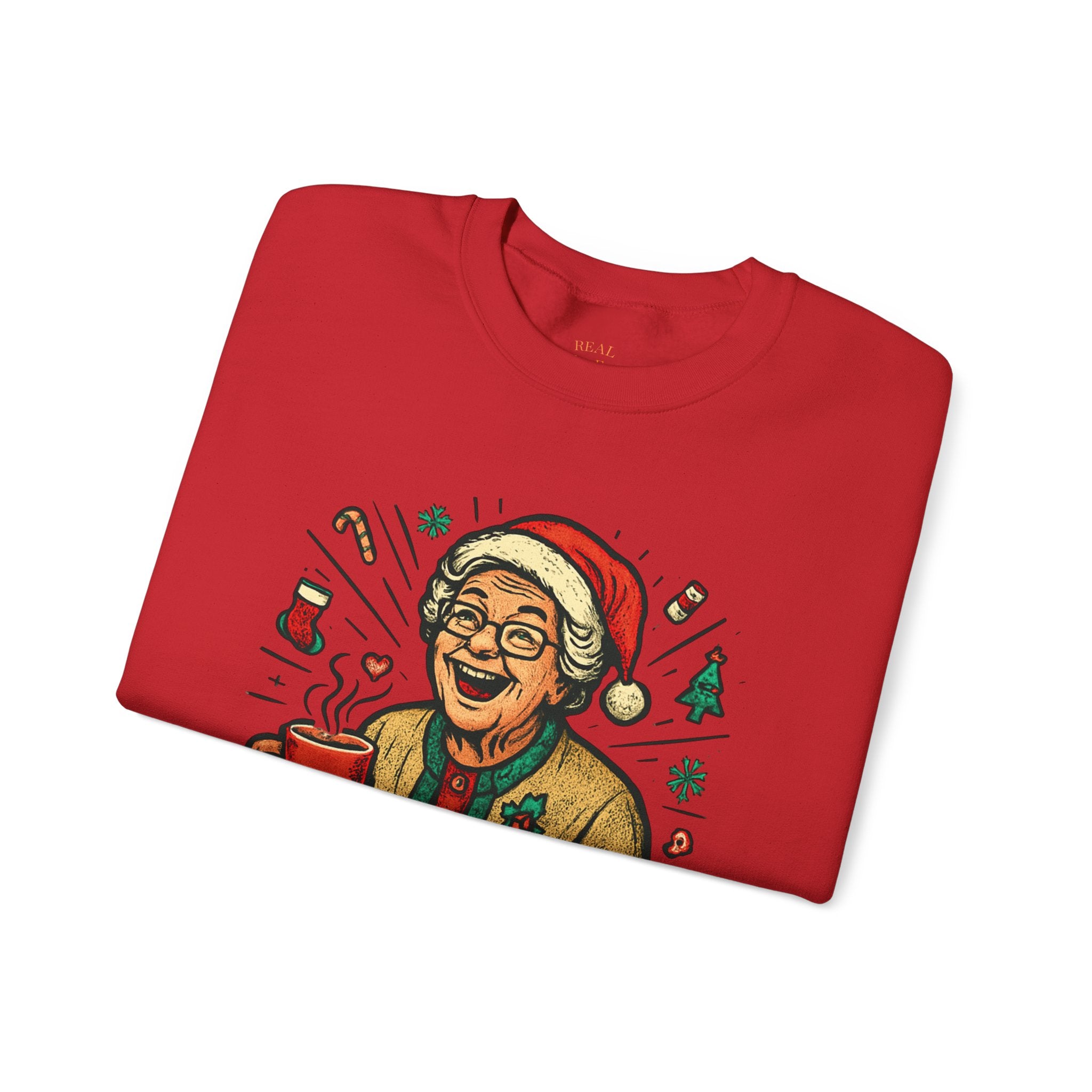Grandma's Holiday Cheer Crewneck Sweatshirt