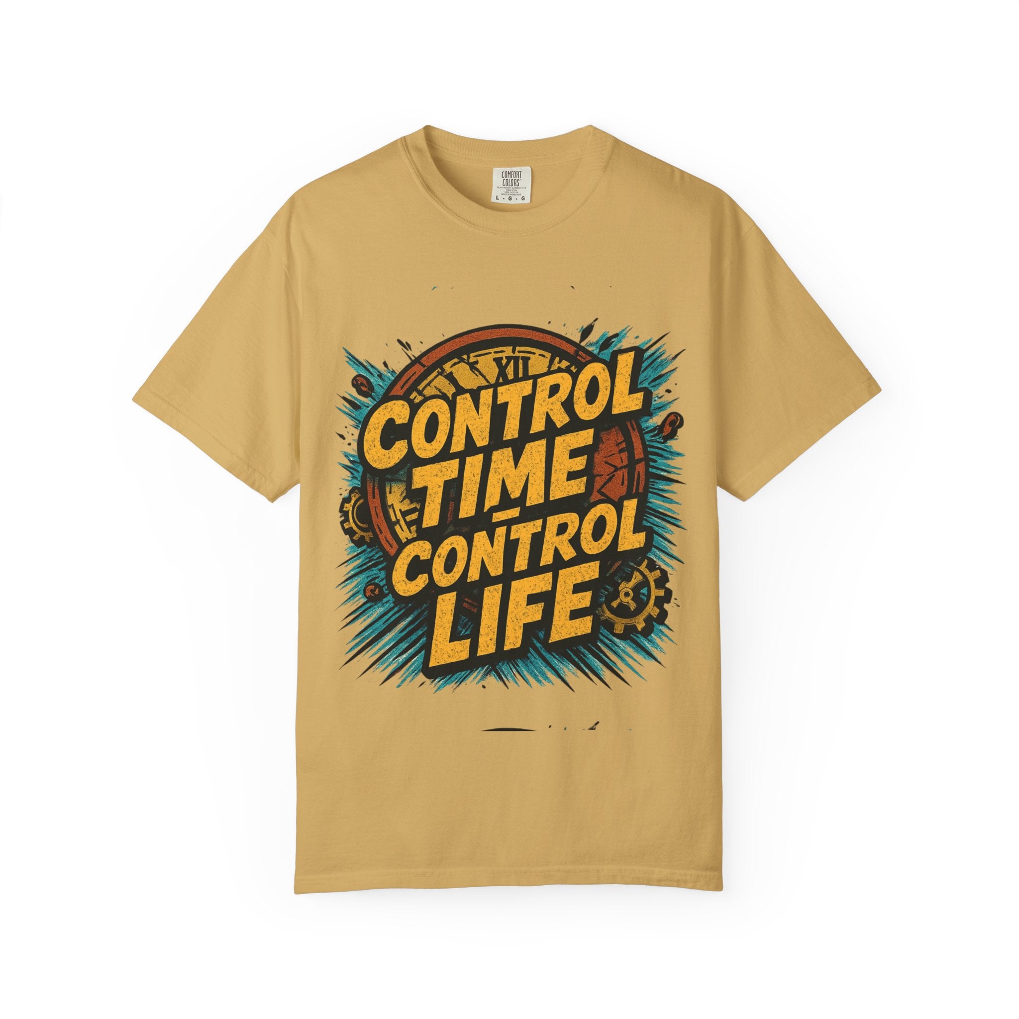Control Time Control Life T-Shirt — Motivational Graphic Tee