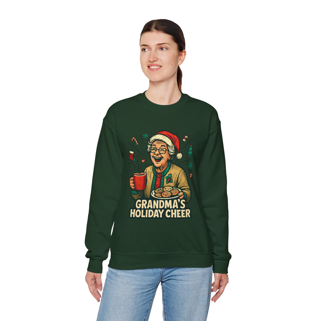 Grandma's Holiday Cheer Crewneck Sweatshirt