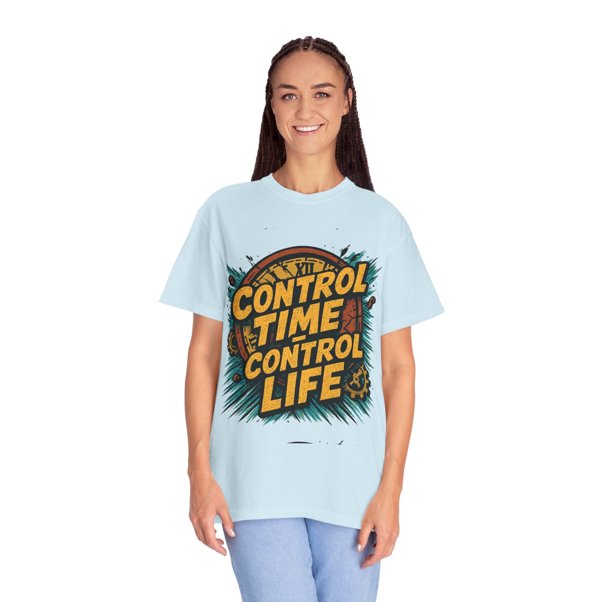 Control Time Control Life T-Shirt — Motivational Graphic Tee