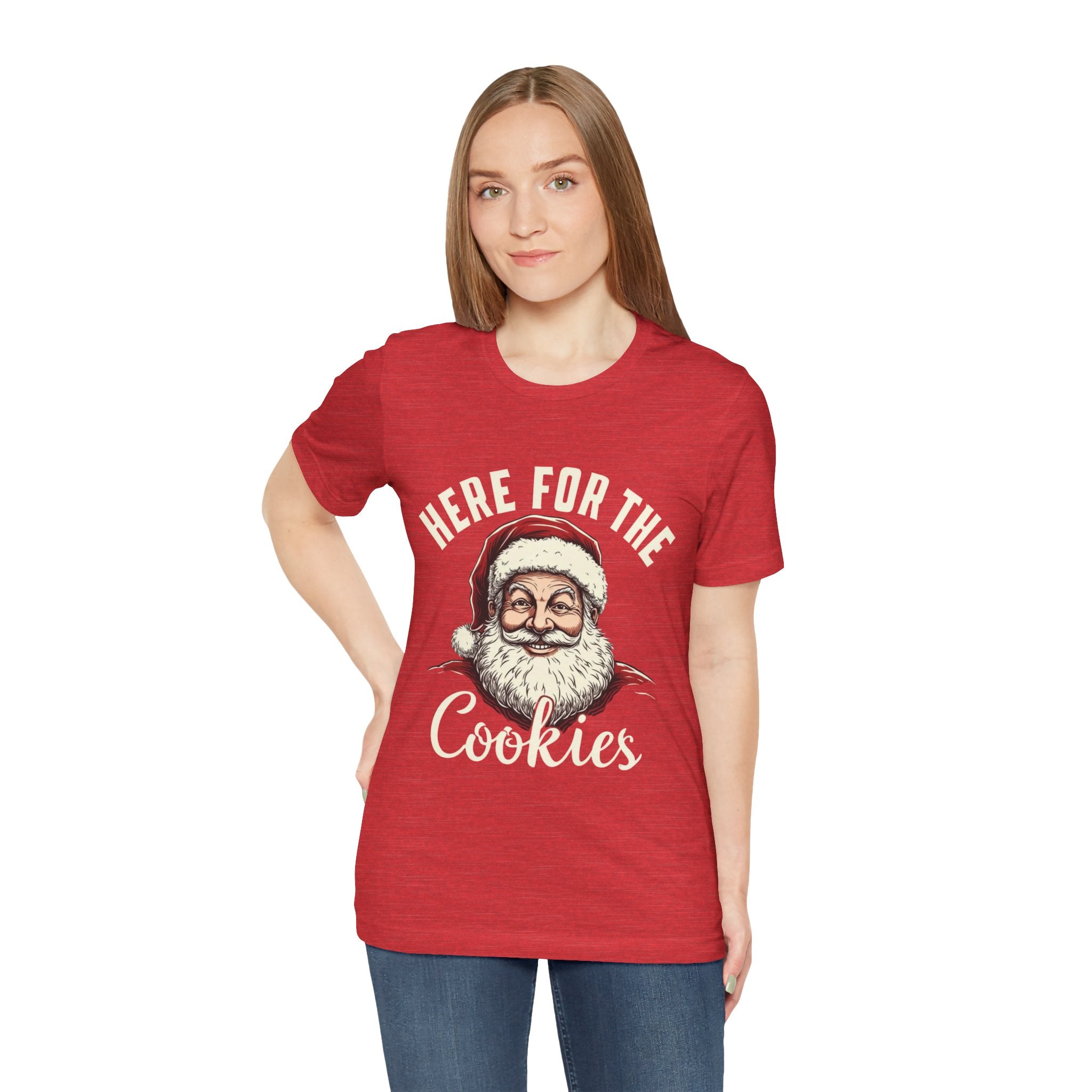 Santa Here for the Cookies Tee