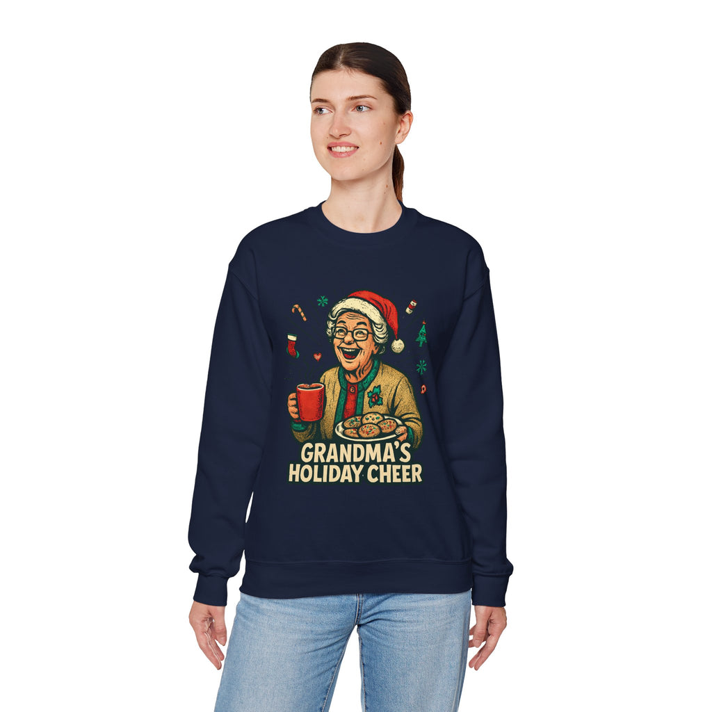 Grandma's Holiday Cheer Crewneck Sweatshirt