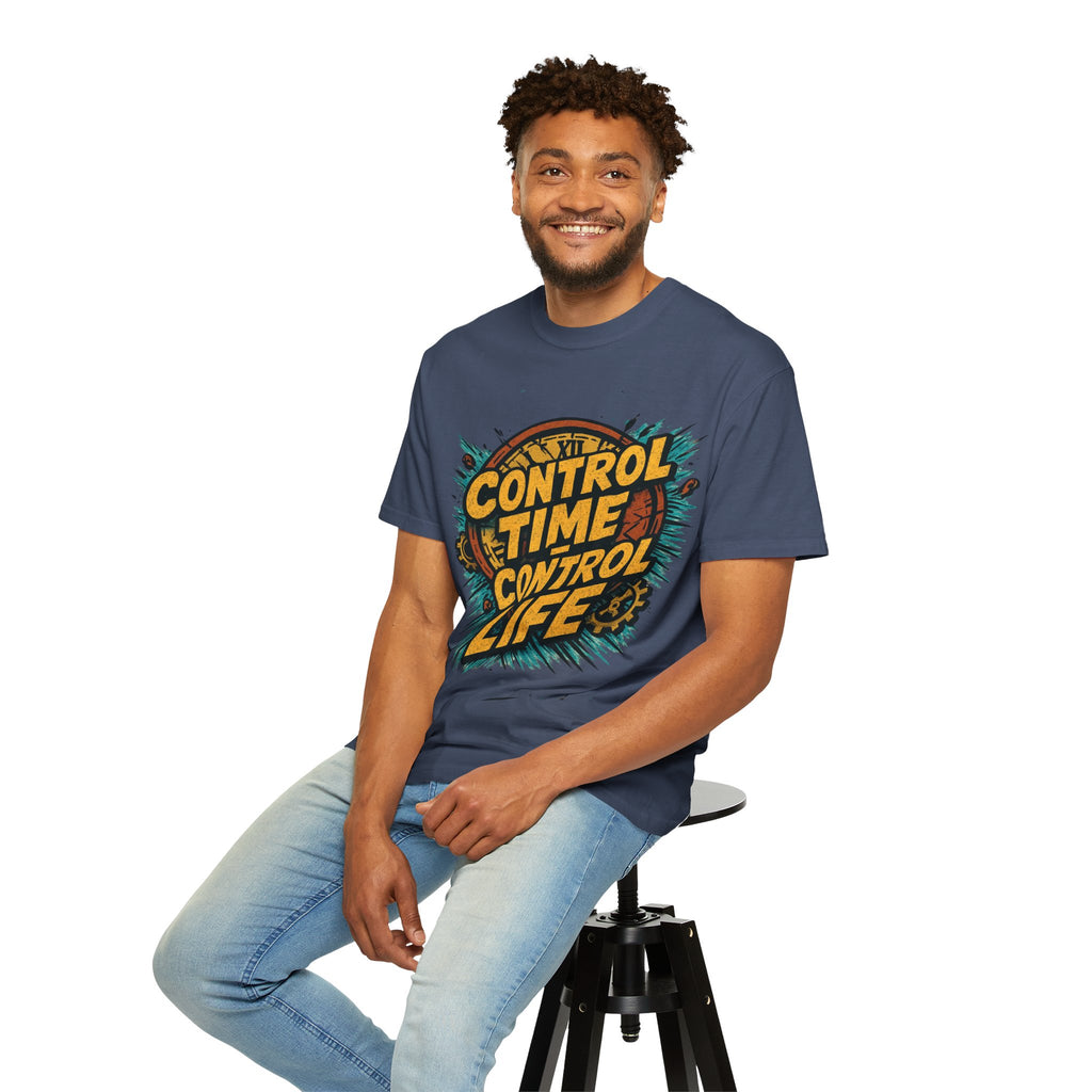 Control Time Control Life T-Shirt — Motivational Graphic Tee