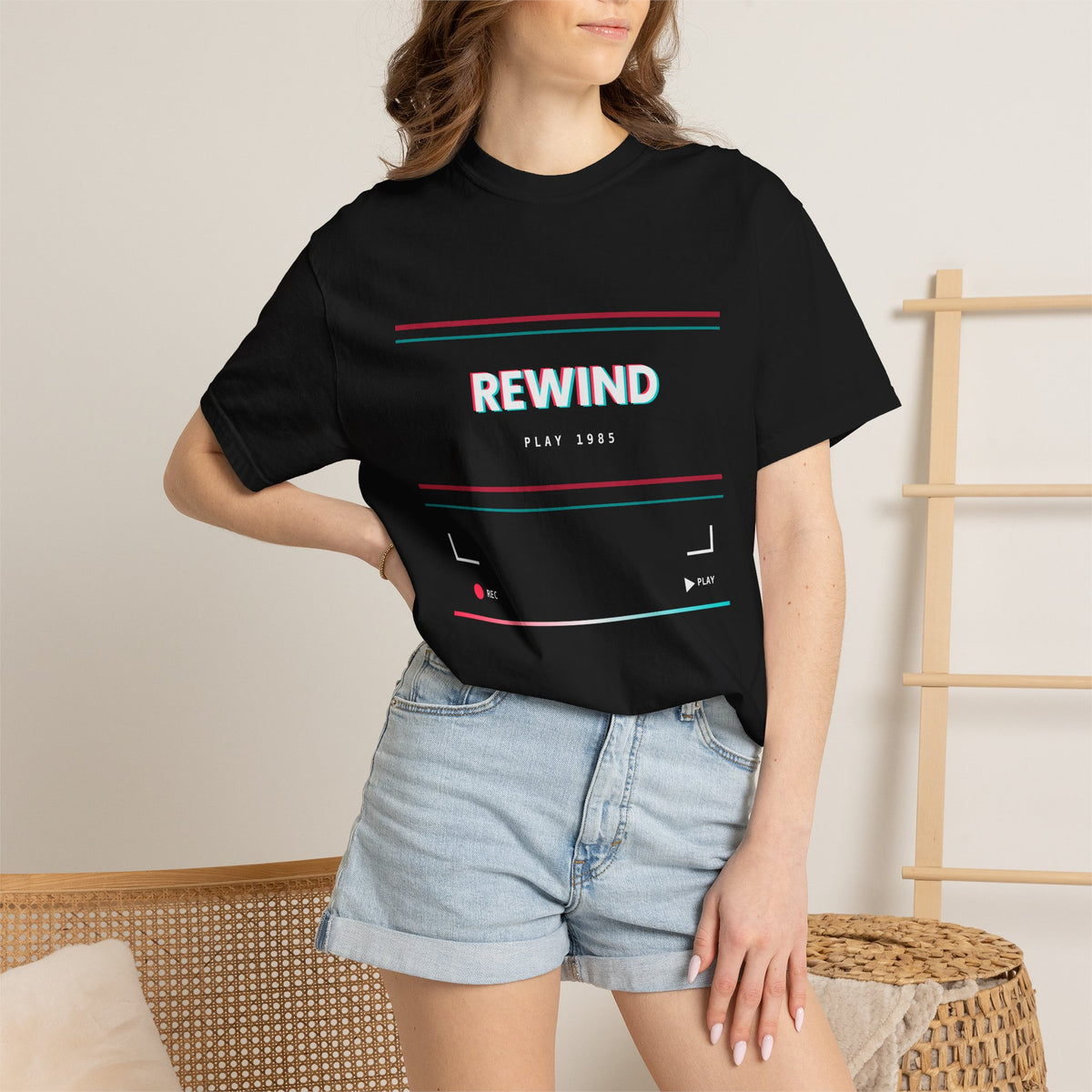 Rewind Vintage Cassette T-Shirt